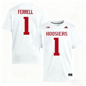Mens Amare Ferrell White Indiana Hoosiers #1 College Football Alumni Jersey 885530-708