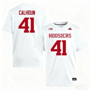 Mens Keishaun Calhoun White Indiana Hoosiers #41 College Football 2025-26 Jersey 706822-646