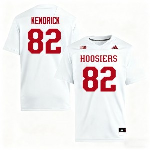 Mens Myles Kendrick White Indiana Hoosiers #82 College Football High School Jersey 123907-356