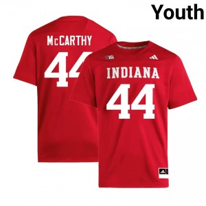 Youth Mitch McCarthy Crimson Indiana Hoosiers #44 College Football Replica Jersey 153078-342